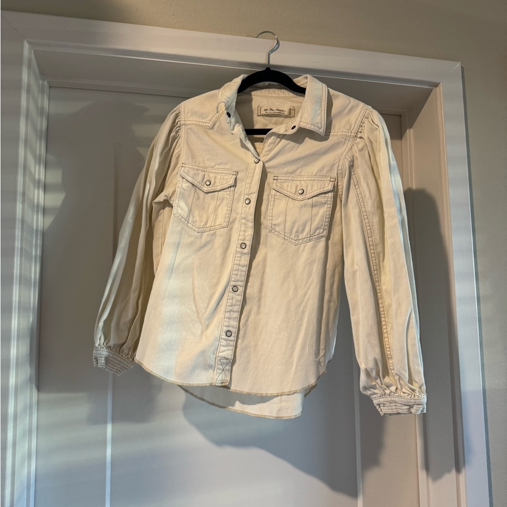 Free People Button-Up Shirt